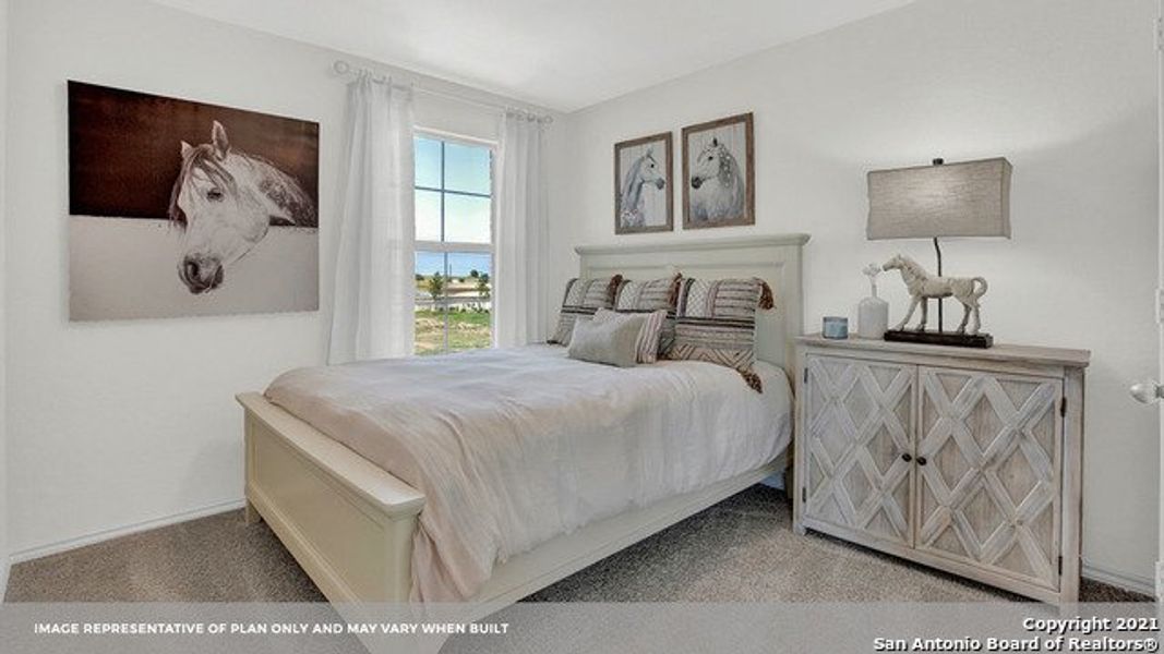Furnished interior view inside a new home in Arroyo Ranch, Seguin (Image 13). Furnished interior view inside a new home in Arroyo Ranch, Seguin (Image 13).