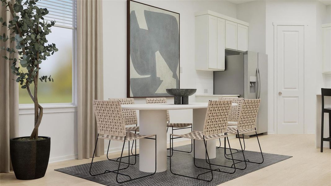 Furnished interior view inside a new home in Anniston, Katy (Image 24).