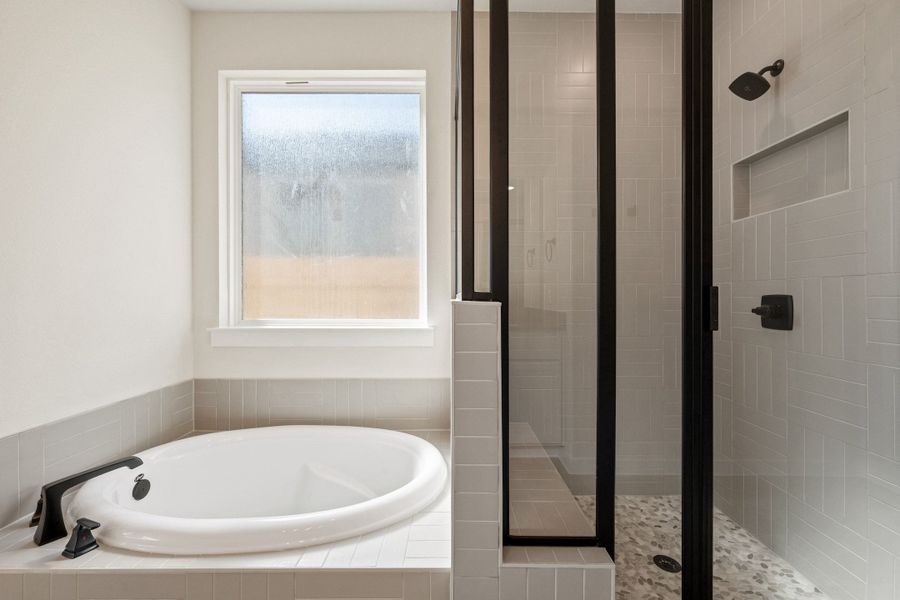 Close-up of interior finishes inside a home in Lariat, Liberty Hill (Image 19).