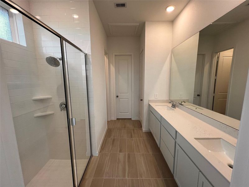 Pics are not of actual home.  They are a representative of a home of the same floor plan