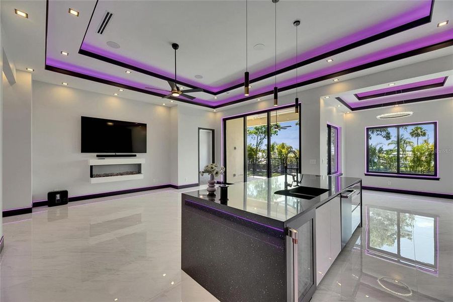 Furnished interior view inside a new home in , Apollo Beach (Image 12).