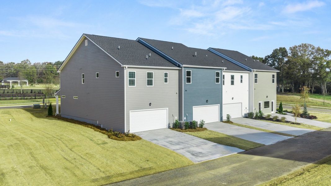 Representative exterior photo of a completed home built from the Denton TH by D.R. Horton in Brookland Commons, Monroe, GA (Image 21).