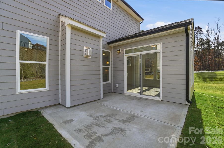 Exterior details and patio area of a home in Summerlin, Mooresville (Image 23). Exterior details and patio area of a home in Summerlin, Mooresville (Image 23).