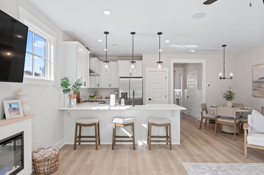 Kitchen, Cafe, and Bar Seating