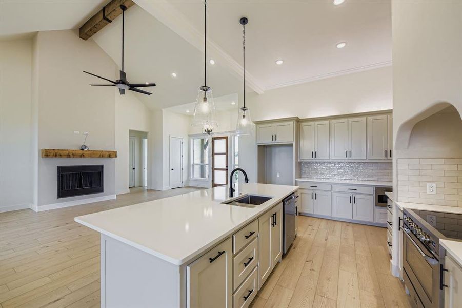 Furnished interior view inside a new home in , Springtown (Image 19). Furnished interior view inside a new home in , Springtown (Image 19).