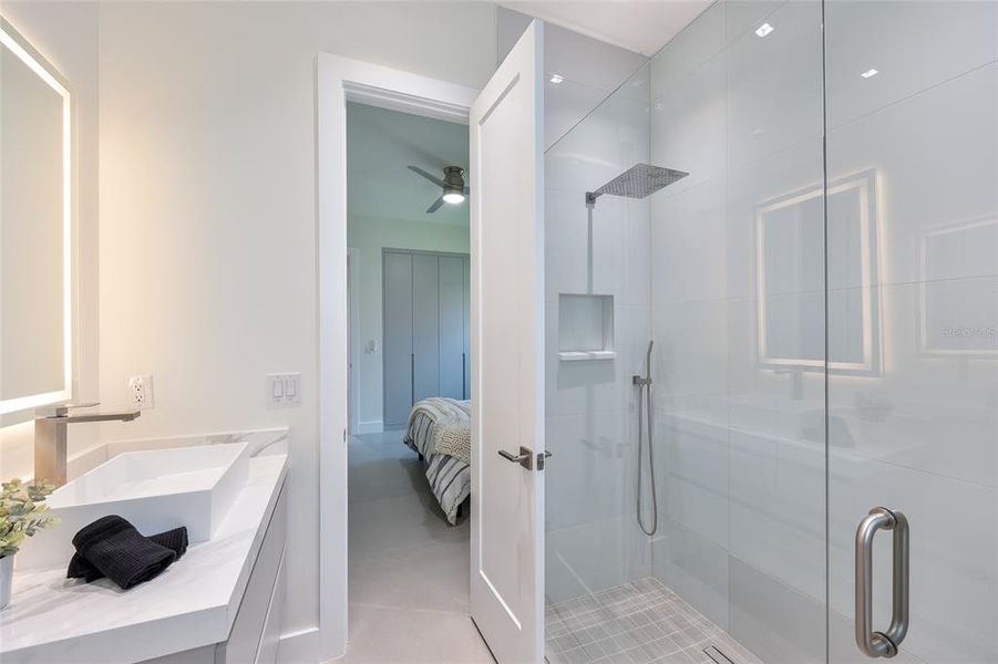 Furnished interior view inside a new home in , Cape Coral (Image 11).