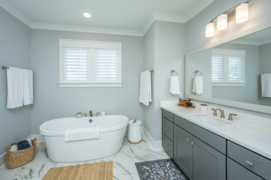 Furnished interior view inside a new home in , Charleston (Image 4).