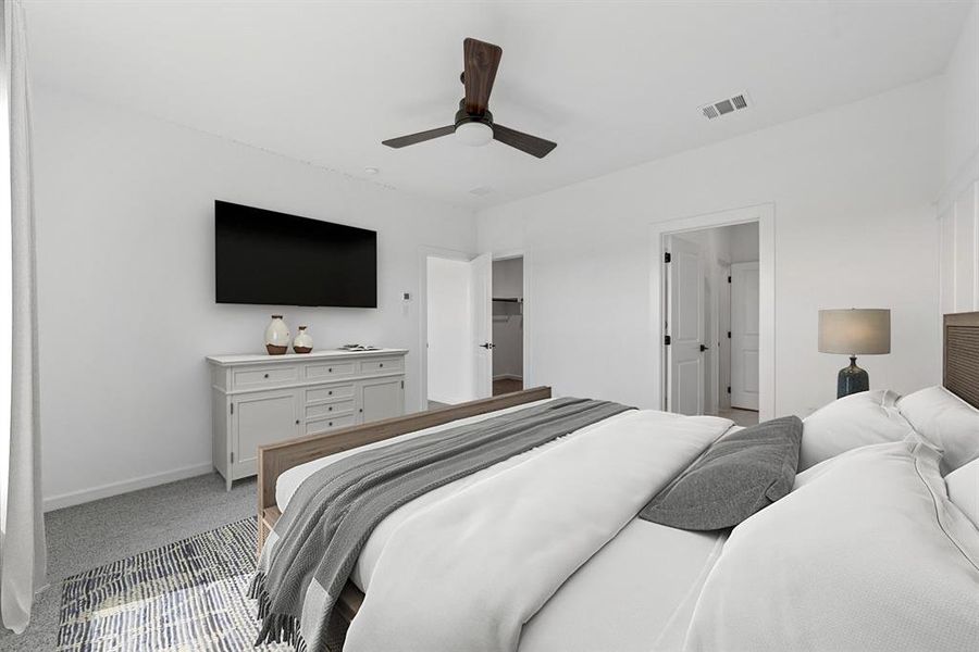 Furnished interior view inside a new home in Rolling Ridge, Van Alstyne (Image 8). Furnished interior view inside a new home in Rolling Ridge, Van Alstyne (Image 8).