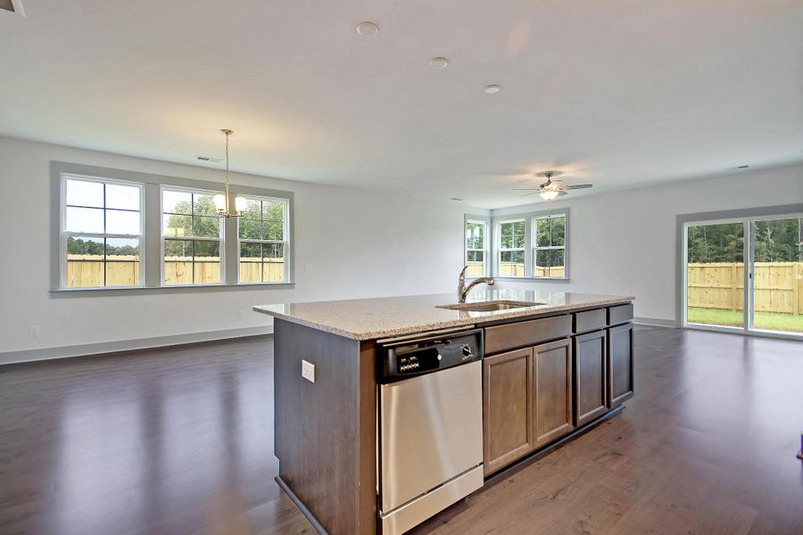 Keeneland Kitchen Overlooking Living Room Keeneland Kitchen Overlooking Living Room