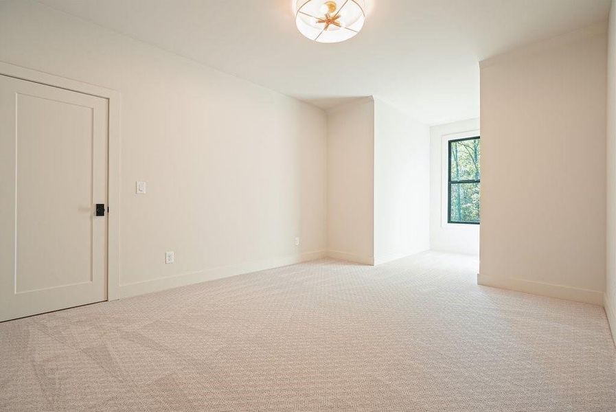 Spacious, unfurnished interior of a new home in , Canton (Image 59).