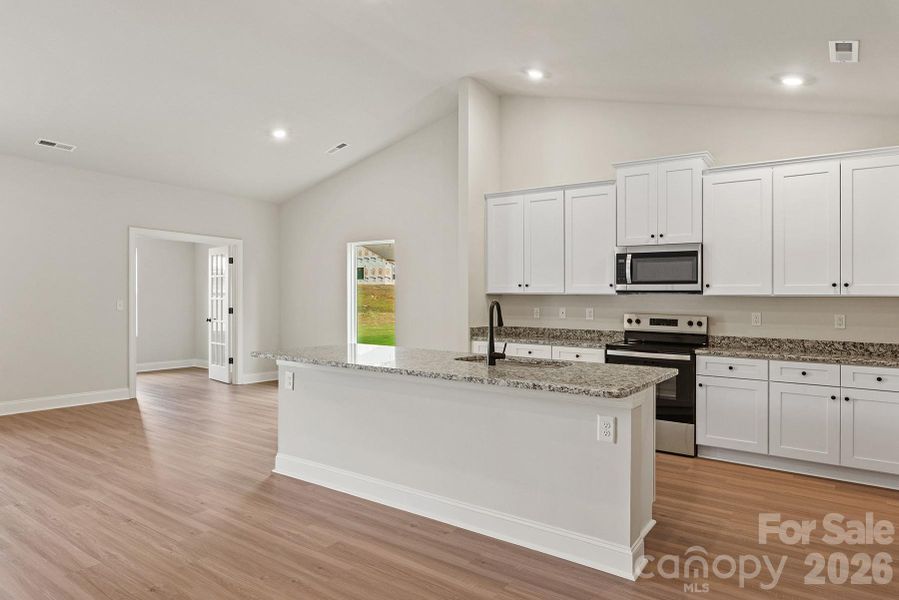 Furnished interior view inside a new home in Ascot Woods, Charlotte (Image 4). Furnished interior view inside a new home in Ascot Woods, Charlotte (Image 4).