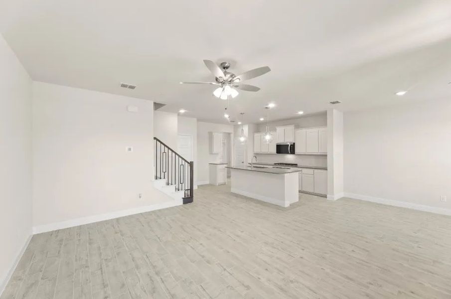 Front exterior of a new home in Timber Ridge, Corinth, TX, highlighting curb appeal (Image 13).