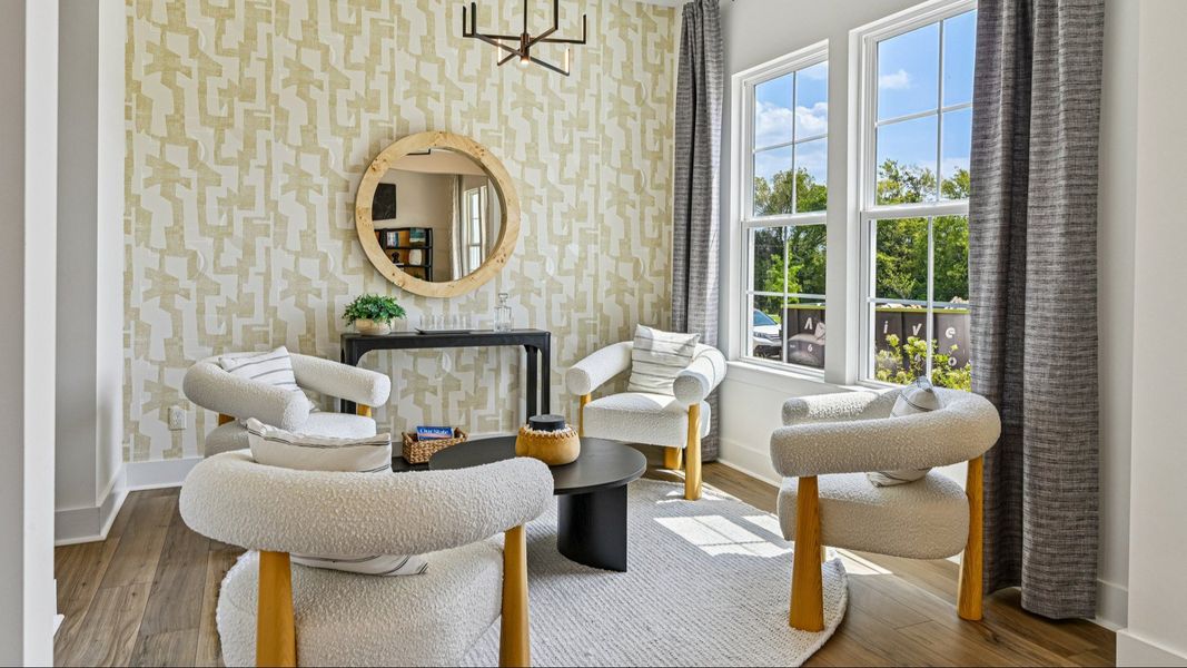 The Westport Plan by DRB Homes in Miller Farm - Dining The Westport Plan by DRB Homes in Miller Farm - Dining