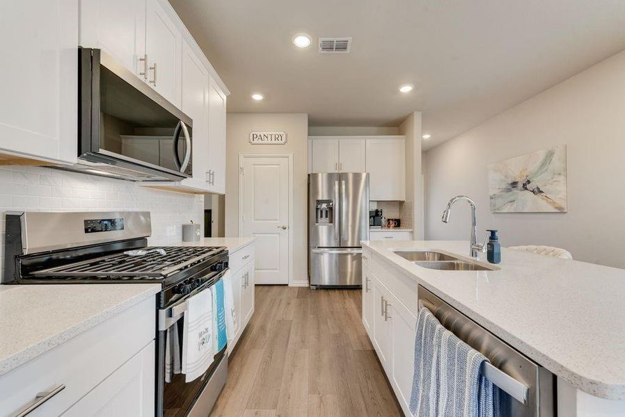 Furnished interior view inside a new home in , Lavon (Image 6).