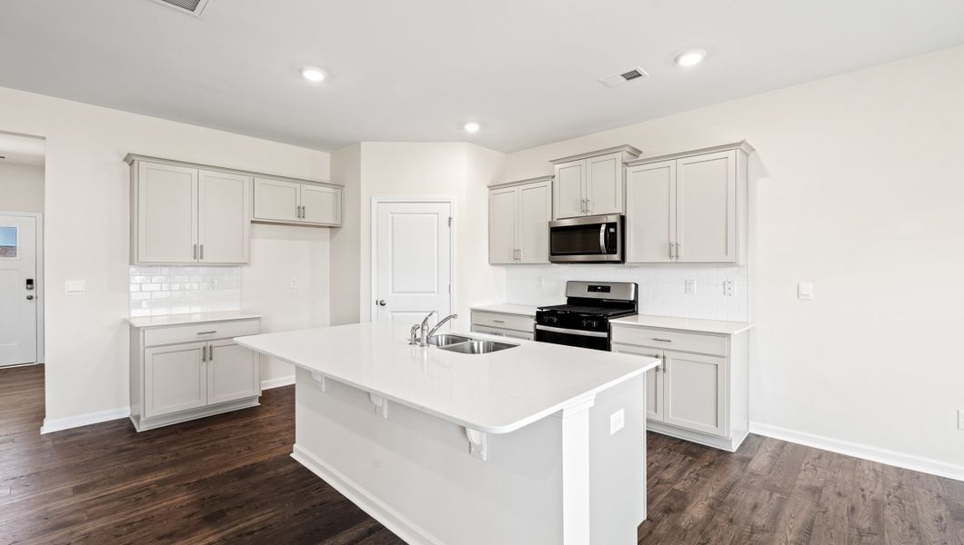 Furnished interior view inside a new home in Foxbank, Gray Court (Image 8). Furnished interior view inside a new home in Foxbank, Gray Court (Image 8).