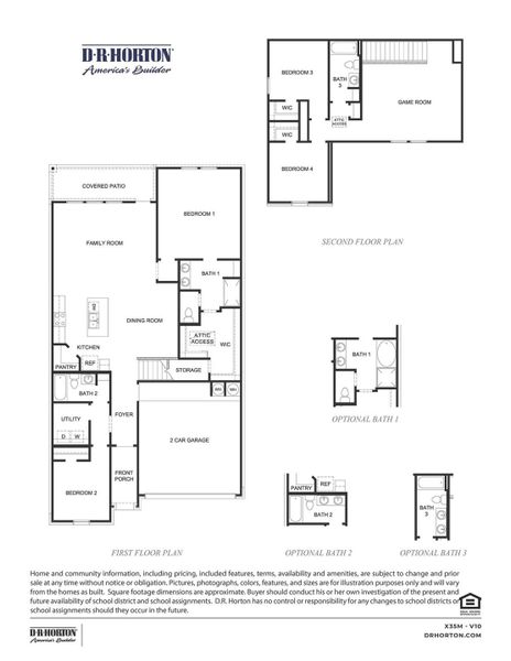2D floor plan layout of this home in Caldwell Crossing, Iowa Colony, TX (Image 3). 2D floor plan layout of this home in Caldwell Crossing, Iowa Colony, TX (Image 3).