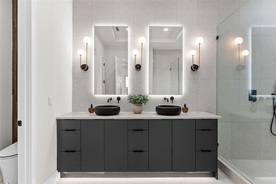 Furnished interior view inside a new home in , Tampa (Image 18).