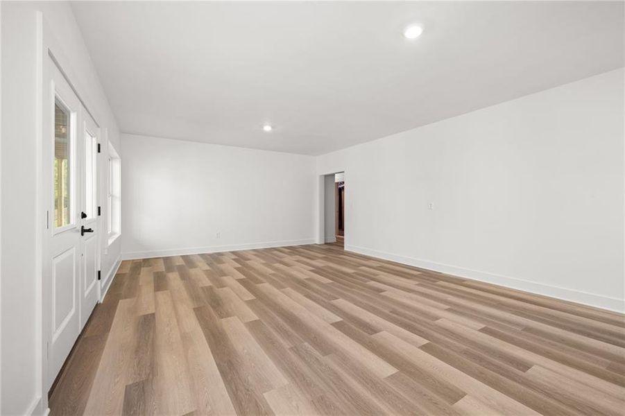 Spacious, unfurnished interior of a new home in , Flowery Branch (Image 44).