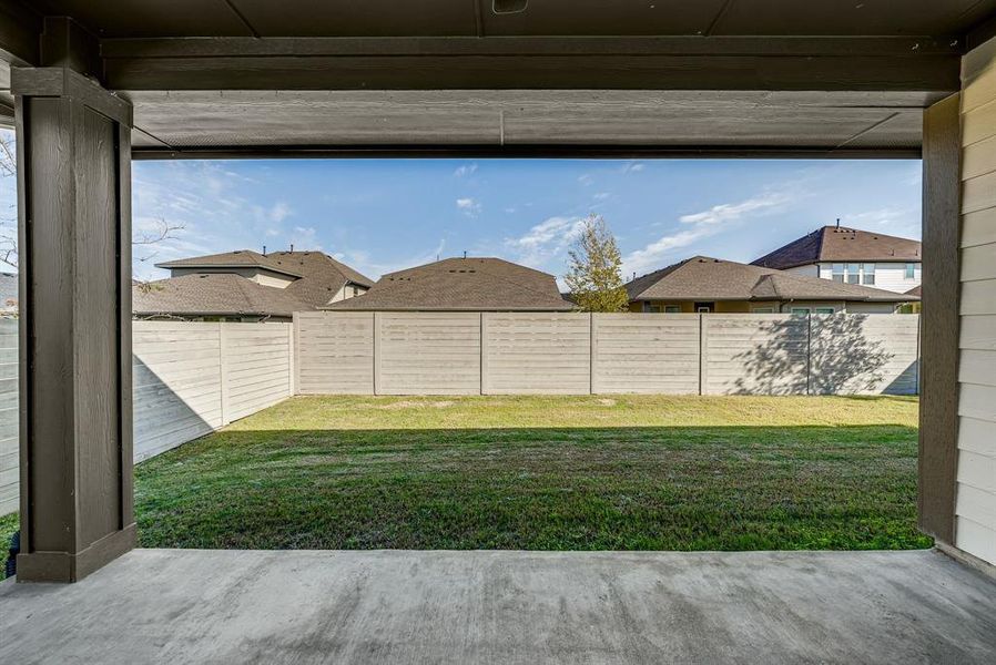 Exterior details and patio area of a home in , McKinney (Image 24). Exterior details and patio area of a home in , McKinney (Image 24).