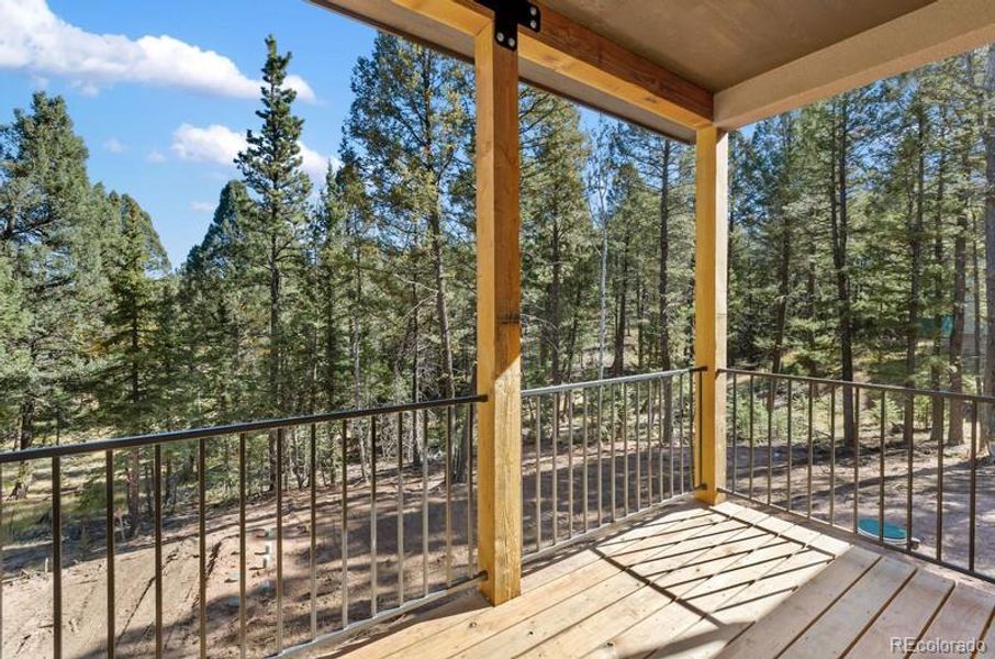 Back Deck off Laundry Room