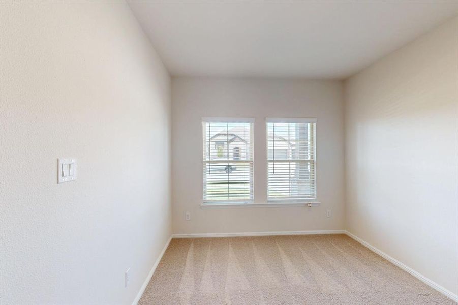 Spacious, unfurnished interior of a new home in The Preserve, Justin (Image 24).