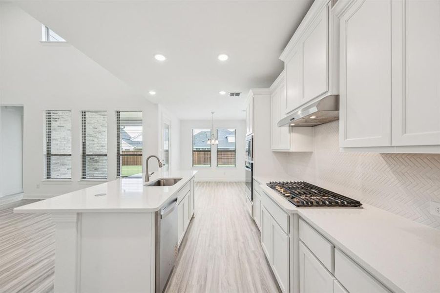 Furnished interior view inside a new home in , Prosper (Image 13). Furnished interior view inside a new home in , Prosper (Image 13).