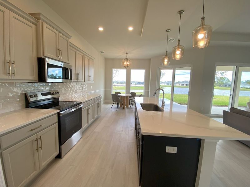 Representative furnished interior of a home built from the Galway by Paytas Homes in The Reserve at Victoria, Deland (Image 11).