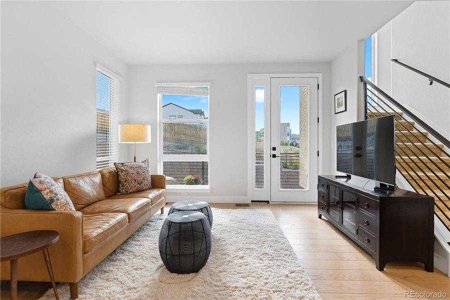 Furnished interior view inside a new home in , Littleton (Image 26).