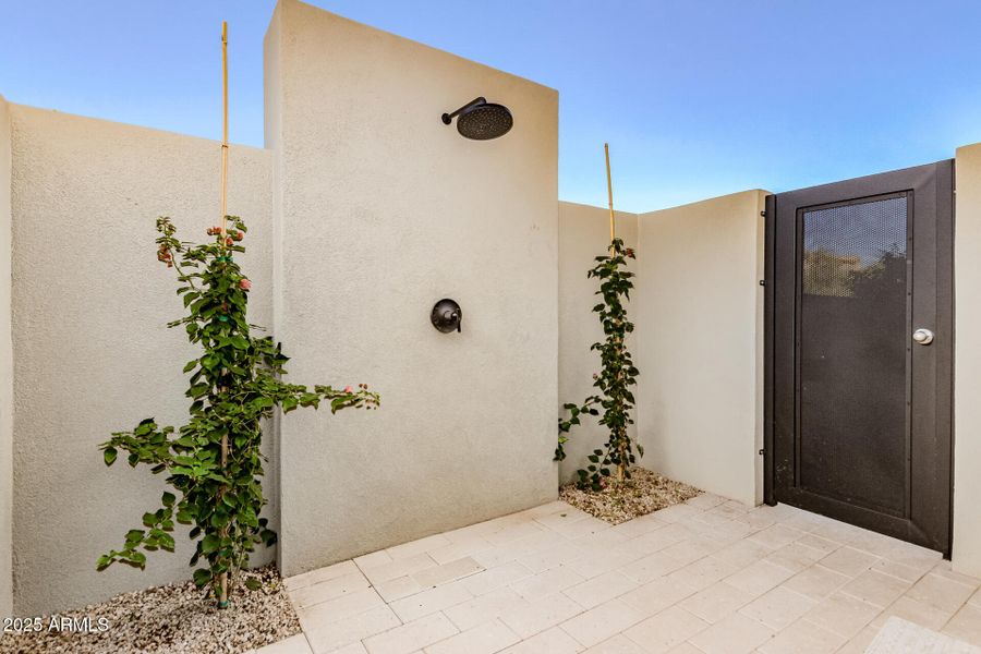 Outdoor shower Outdoor shower