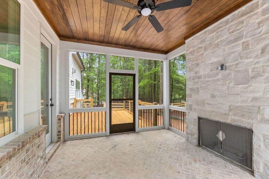 Exterior details and patio area of a home in , Cumming (Image 4).