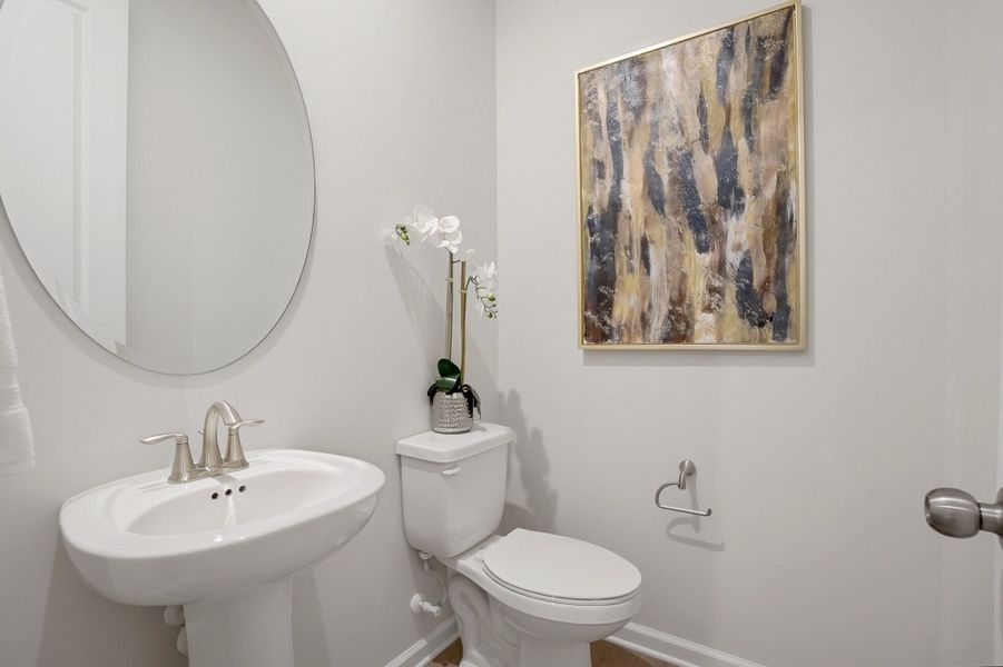 Furnished interior view inside a new home in Roseshire Chase, Huntersville (Image 27).