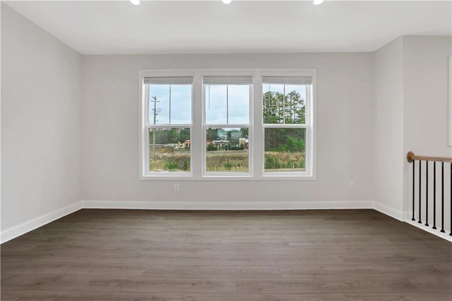 Spacious, unfurnished interior of a new home in Towne Village at Suwanee Dam, Sugar Hill (Image 15). Spacious, unfurnished interior of a new home in Towne Village at Suwanee Dam, Sugar Hill (Image 15).