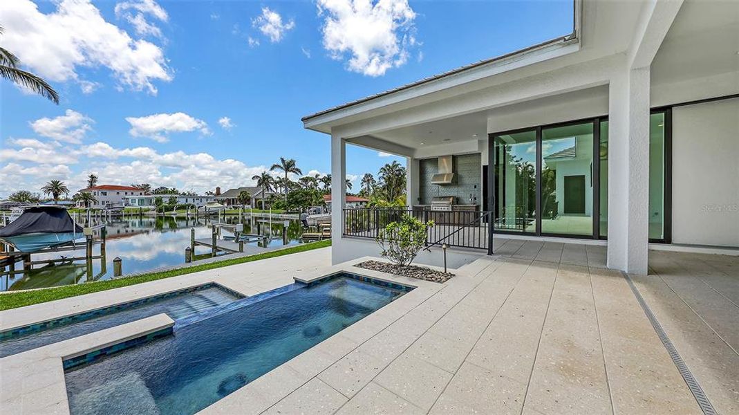 Exterior details and patio area of a home in , Longboat Key (Image 41).