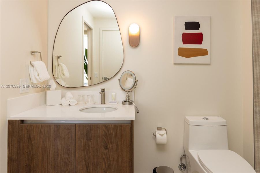 Primary bathroom Primary bathroom