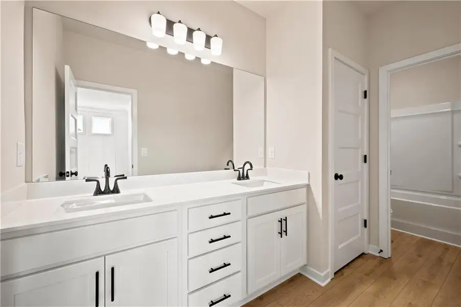 Furnished interior view inside a new home in Mallard’s Landing, Jefferson (Image 4).