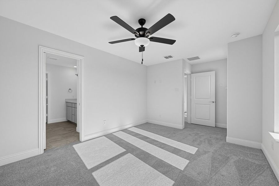 Spacious, unfurnished interior of a new home in North Sky Celina, Celina (Image 21). Spacious, unfurnished interior of a new home in North Sky Celina, Celina (Image 21).