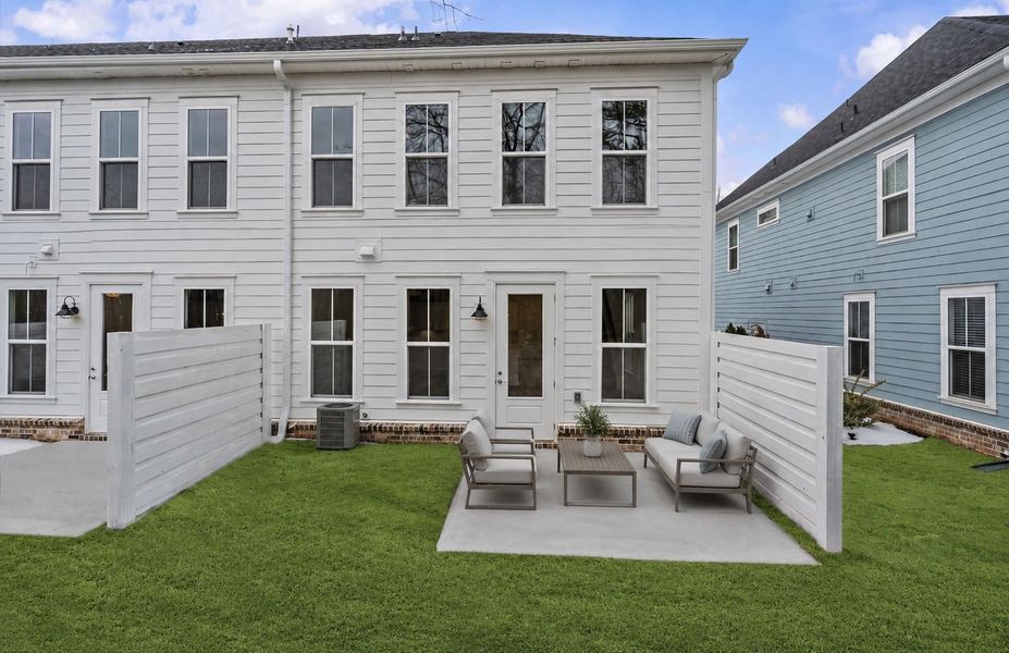 Exterior details and patio area of a home in Alston Park, Greenville (Image 24).