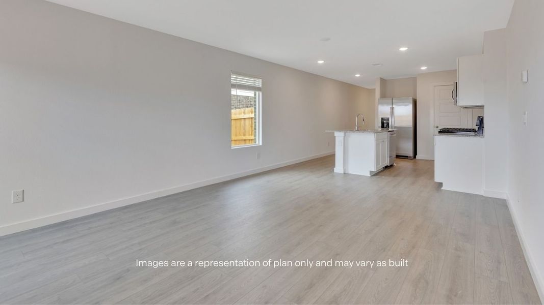 Spacious, unfurnished interior of a new home in Overlook West, Wolfforth (Image 9).