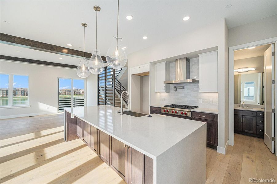 Furnished interior view inside a new home in Montmere at Autrey Shores, Superior (Image 8).