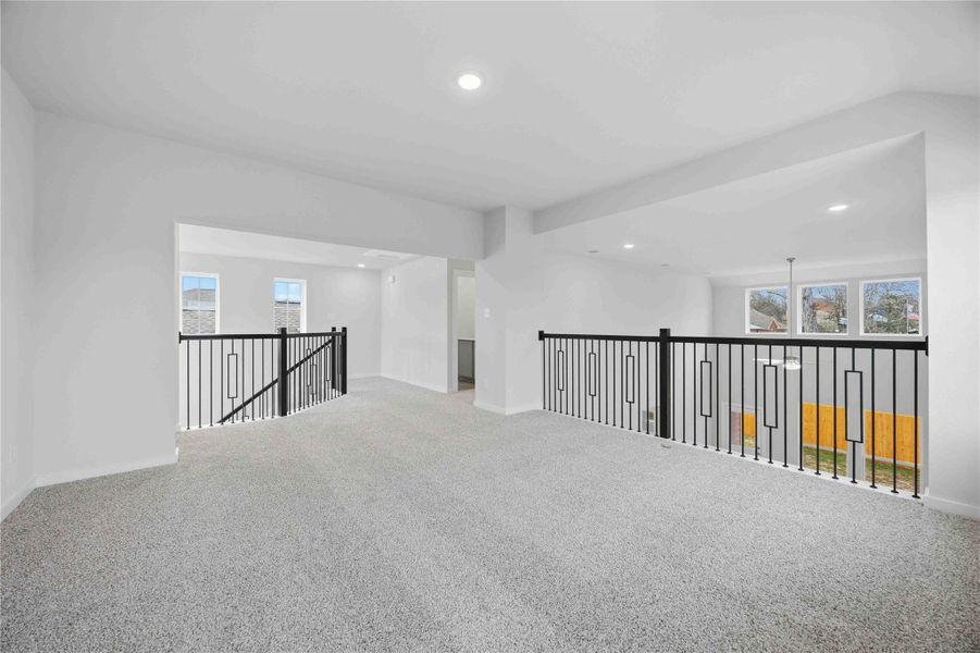 Spacious, unfurnished interior of a new home in Bluebonnet Village, Bellville (Image 21). Spacious, unfurnished interior of a new home in Bluebonnet Village, Bellville (Image 21).