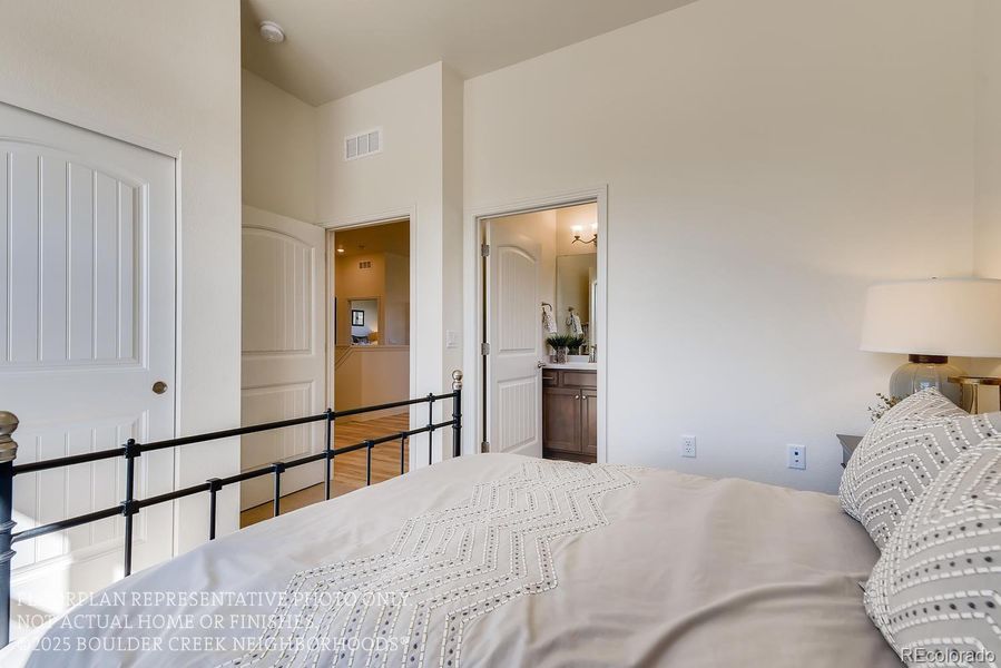 Furnished interior view inside a new home in , Westminster (Image 42).