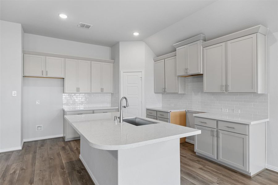 Furnished interior view inside a new home in Aldeana, Bonney (Image 8).