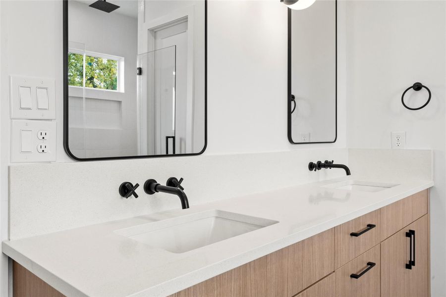 Primary Suite Vanity View - Closeup