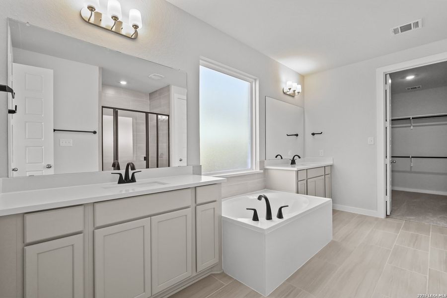 Furnished interior view inside a new home in Megan's Landing, Castroville (Image 14).