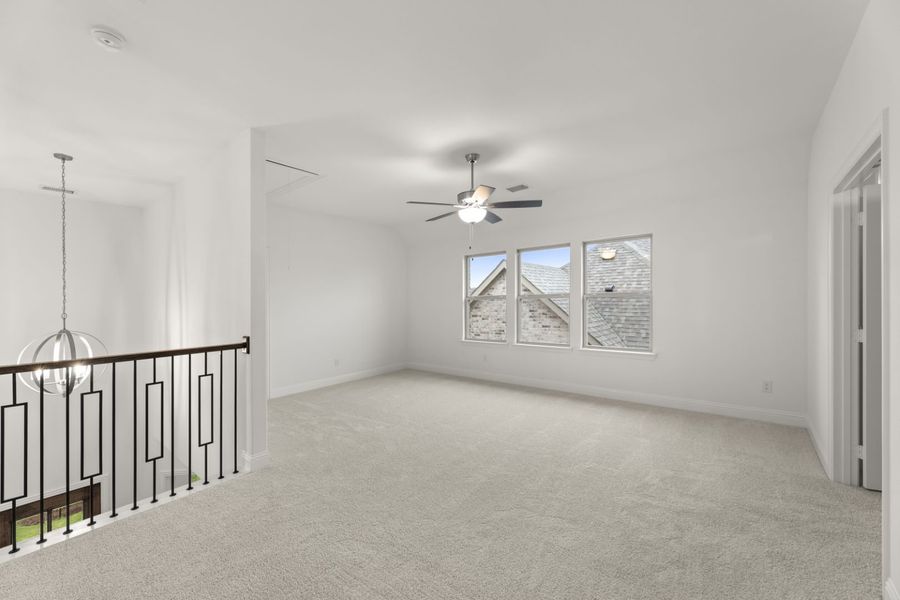 Spacious, unfurnished interior of a new home in River Ranch, Van Alstyne (Image 25).