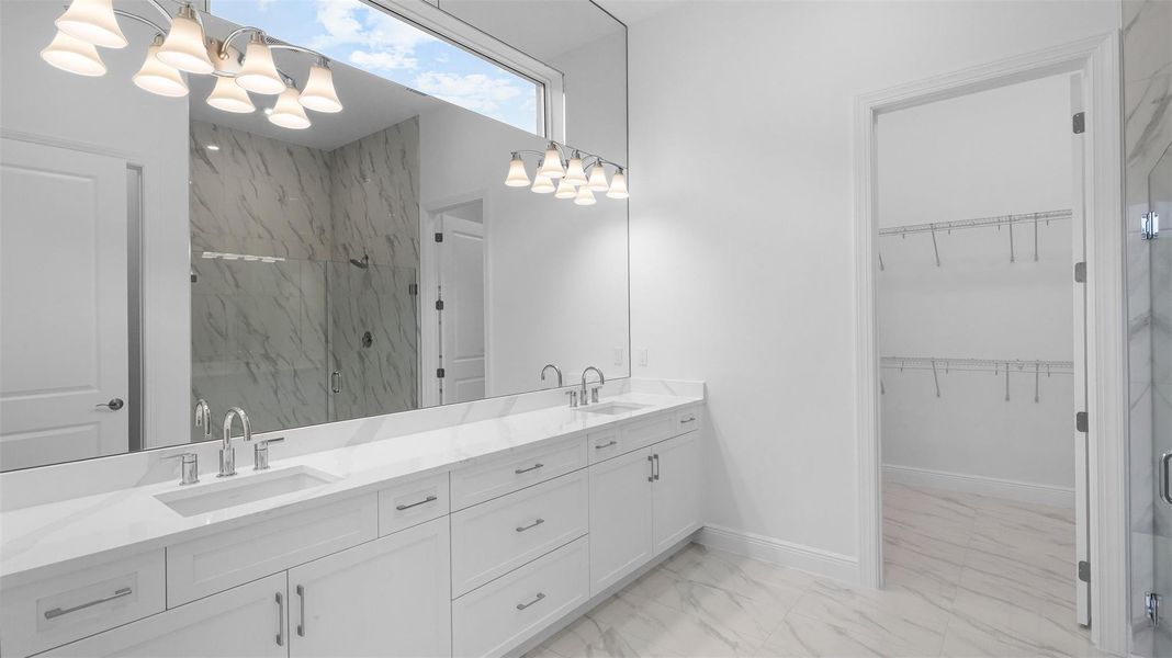 Furnished interior view inside a new home in Cresswind Palm Beach at Westlake, Westlake (Image 8).