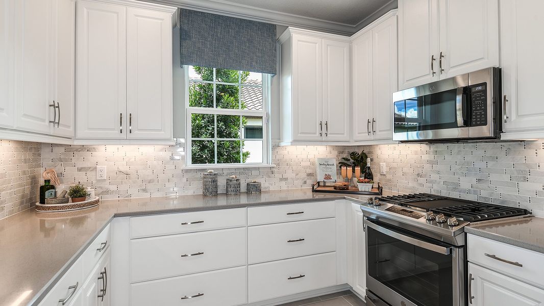 Furnished interior view inside a new home in Esplanade at Azario Lakewood Ranch, Bradenton (Image 8).
