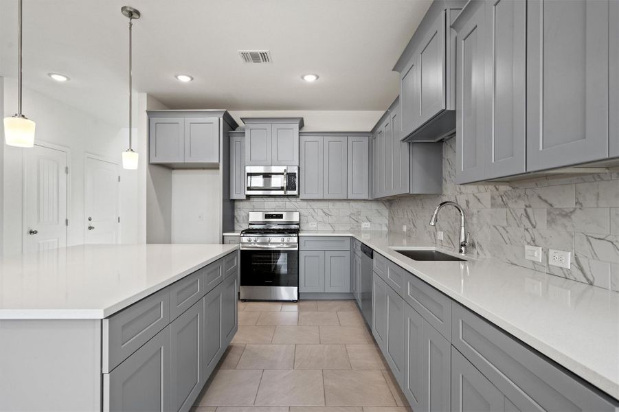 Furnished interior view inside a new home in Butler Farms, Liberty Hill (Image 19). Furnished interior view inside a new home in Butler Farms, Liberty Hill (Image 19).