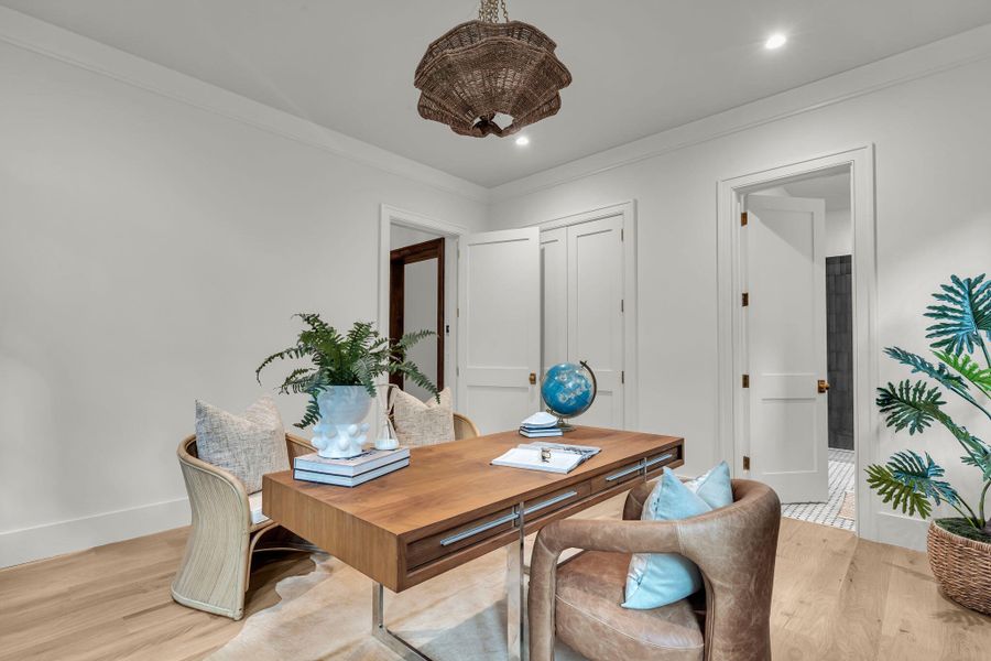 Furnished interior view inside a new home in , Mount Pleasant (Image 52).