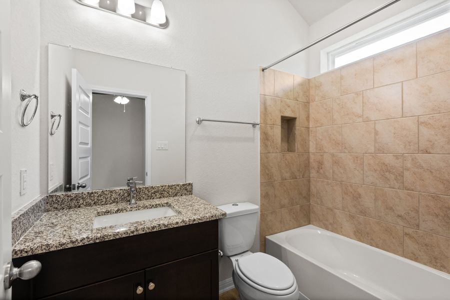 Furnished interior view inside a new home in Veranda, San Antonio (Image 7).